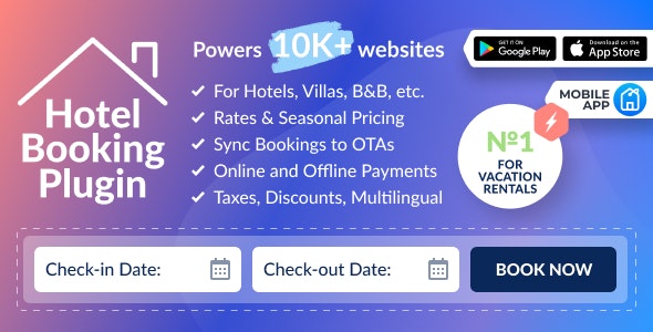 Hotel Booking v4.8.8 - Property Rental WordPress Plugin-第一书单资源