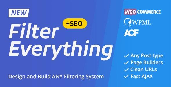 Filter Everything v1.8.1 - WordPress & WooCommerce products Filter-第一书单资源