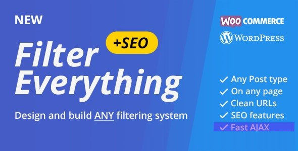 Filter Everything v1.8.0 - WordPress 和 WooCommerce 产品过滤器插件-第一书单资源